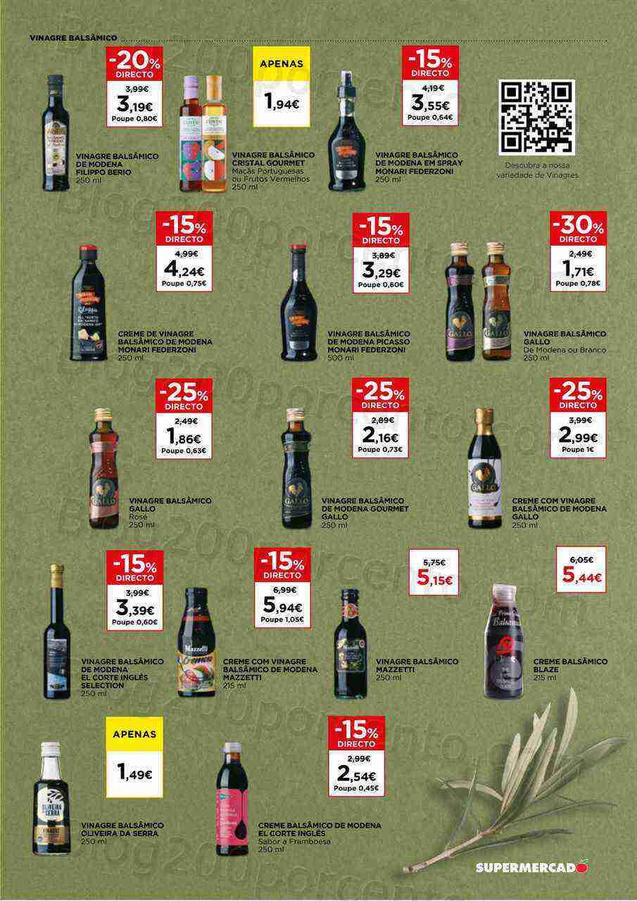 Antevisão Folheto EL CORTE INGLÉS Promoções de 3 a 16 março