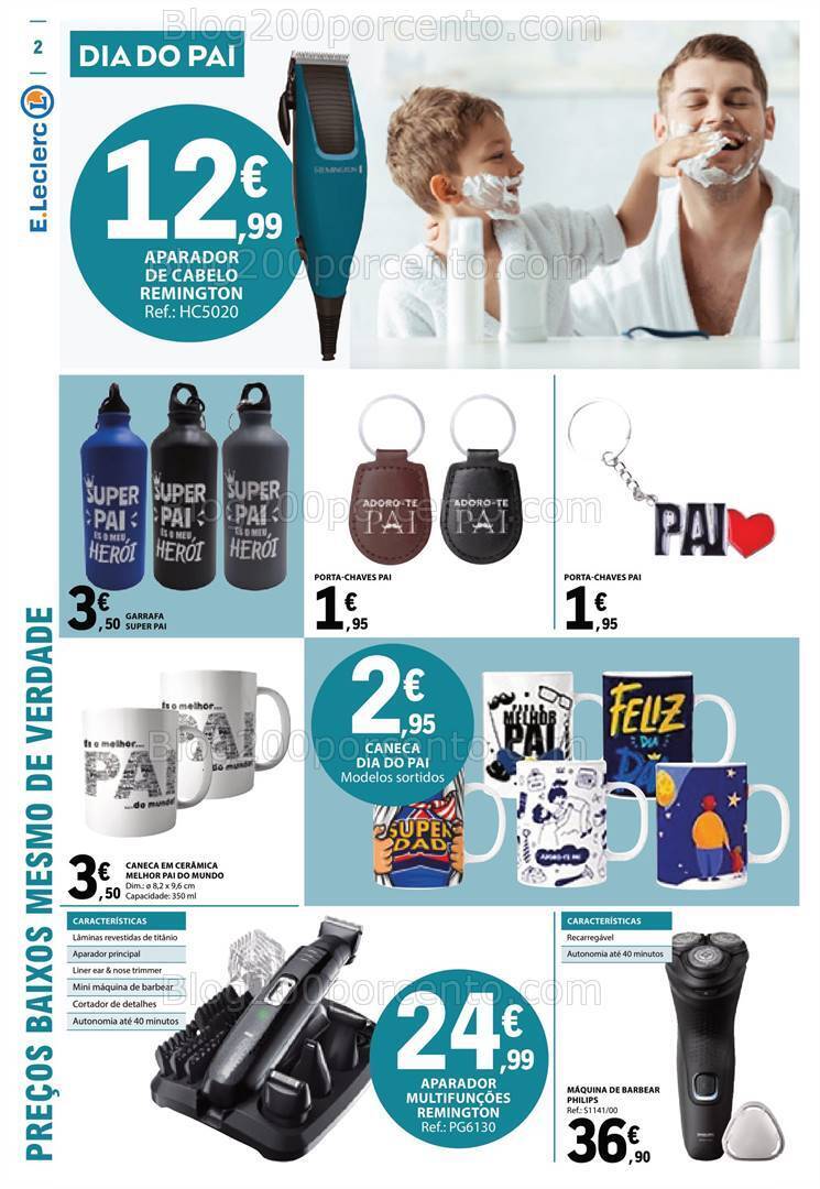 Antevisão Folheto E-LECLERC Bazar Promoções de 14 a 27 março