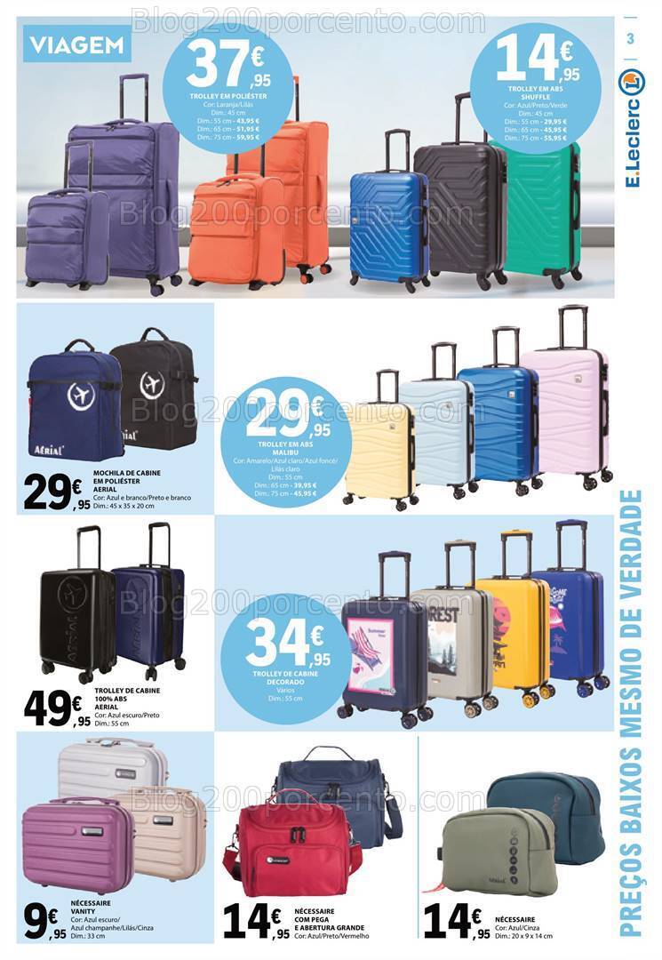 Antevisão Folheto E-LECLERC Bazar Promoções de 14 a 27 março