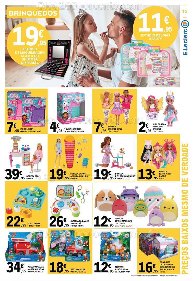 Antevisão Folheto E-LECLERC Bazar Promoções de 14 a 27 março