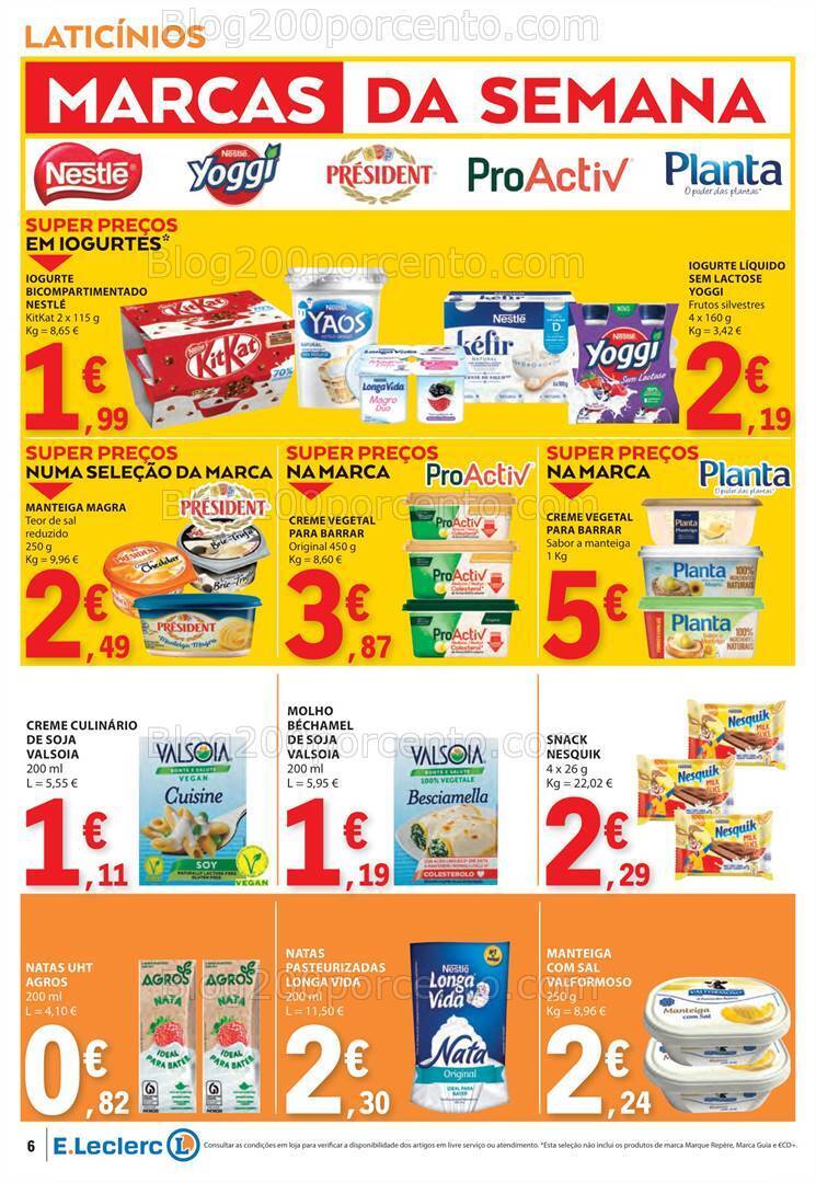 Antevisão Folheto E-LECLERC Promoções de 14 a 20 março