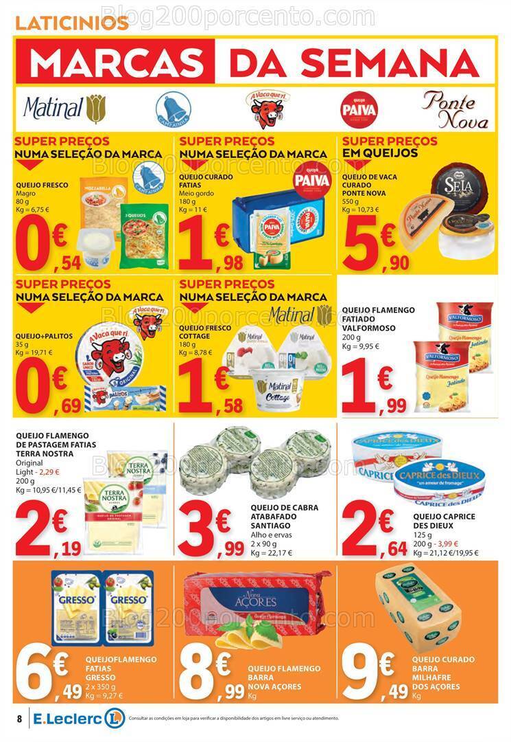 Antevisão Folheto E-LECLERC Promoções de 14 a 20 março