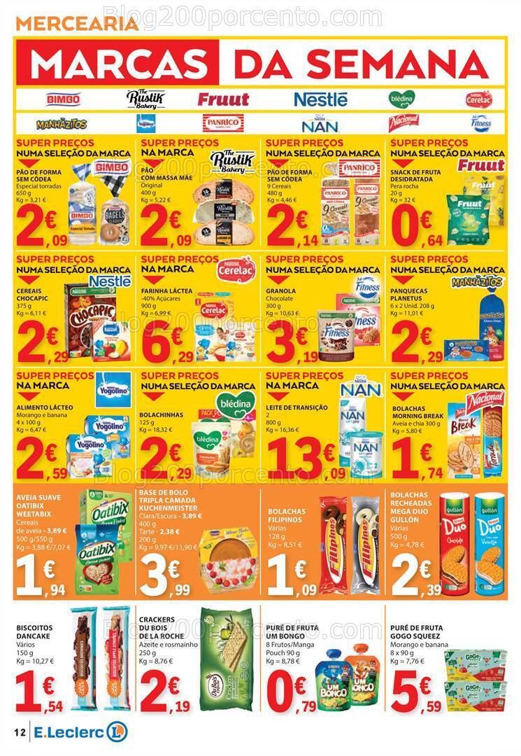 Antevisão Folheto E-LECLERC Promoções de 14 a 20 março