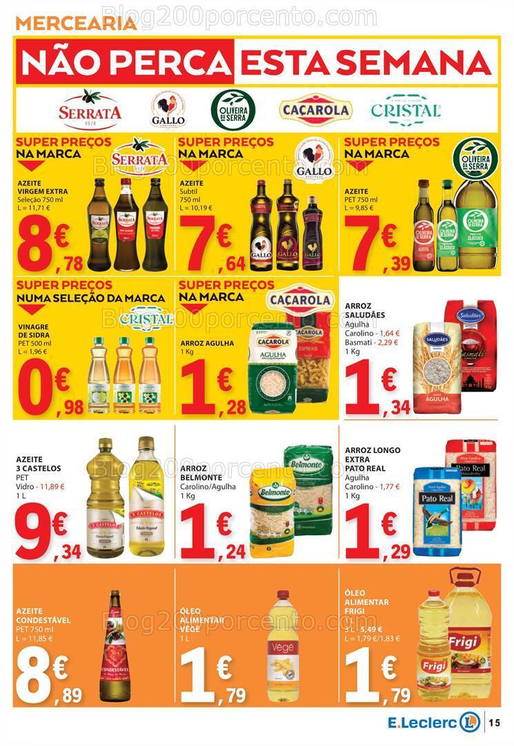 Antevisão Folheto E-LECLERC Promoções de 14 a 20 março