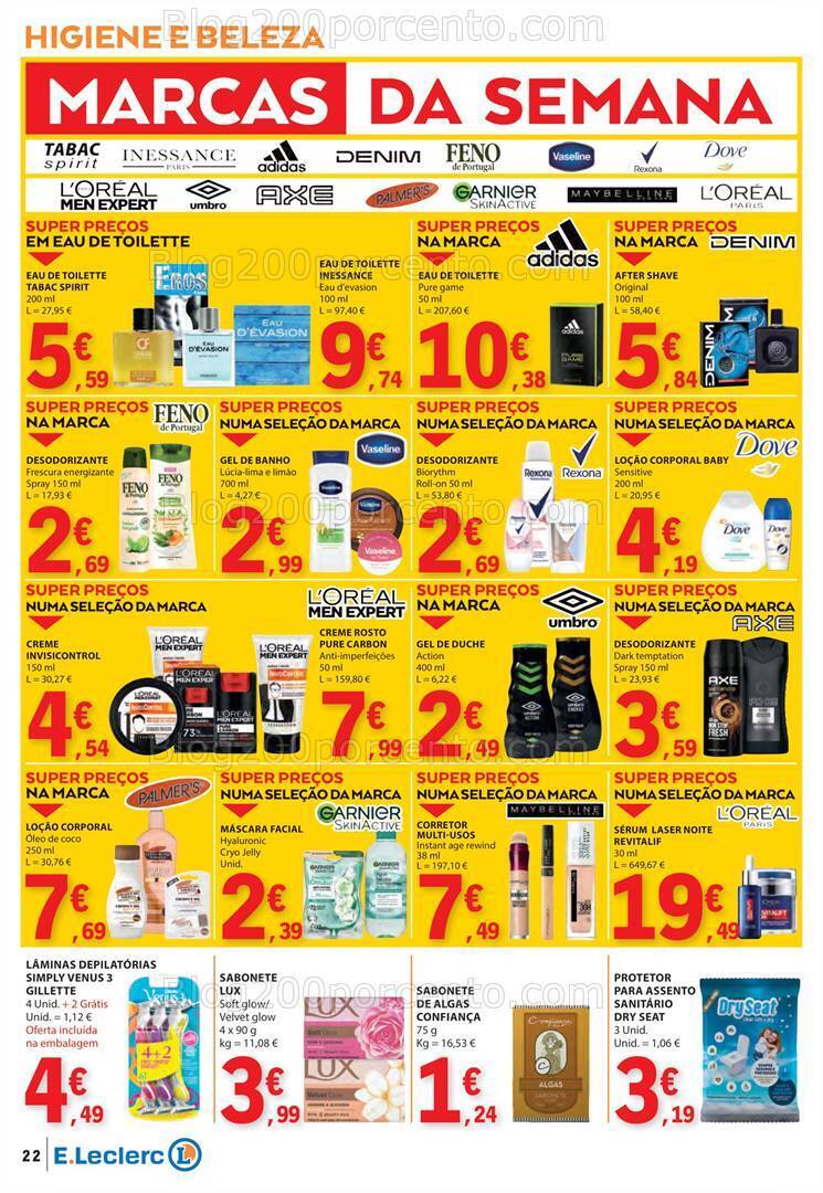 Antevisão Folheto E-LECLERC Promoções de 14 a 20 março