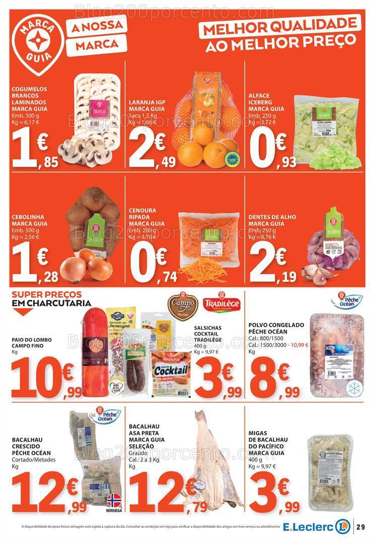 Antevisão Folheto E-LECLERC Promoções de 14 a 20 março