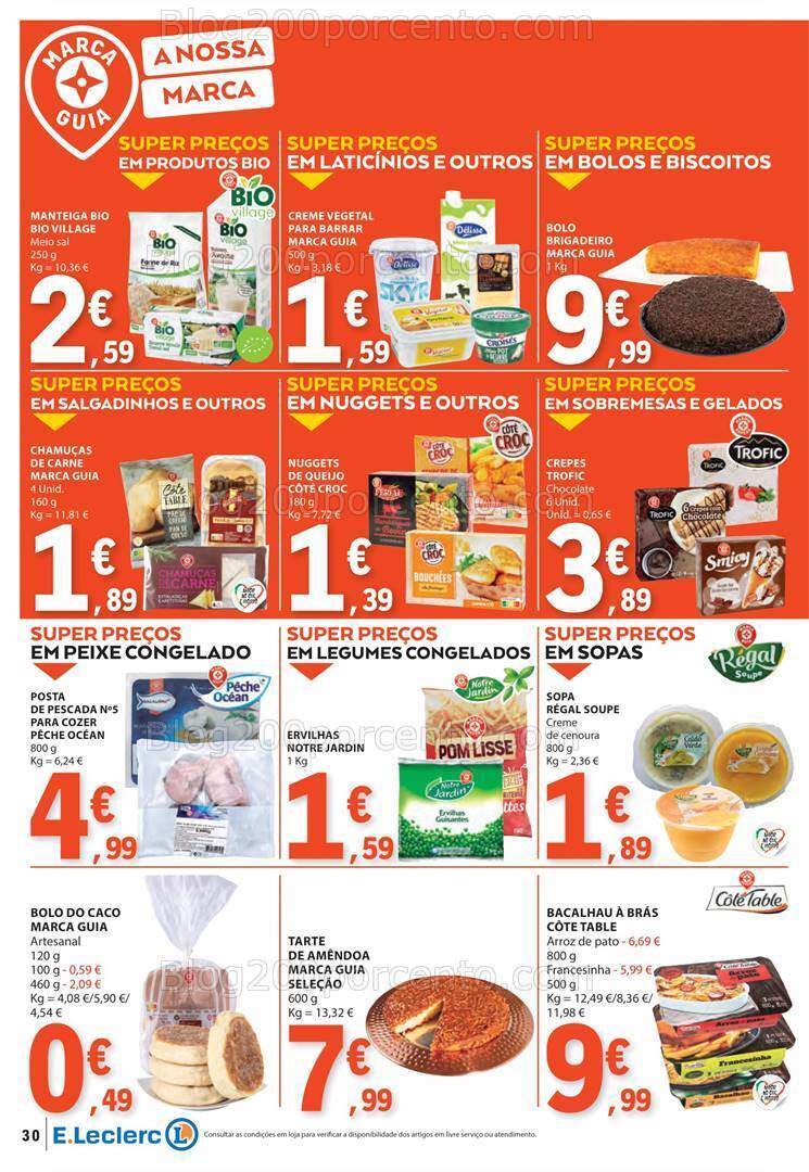 Antevisão Folheto E-LECLERC Promoções de 14 a 20 março