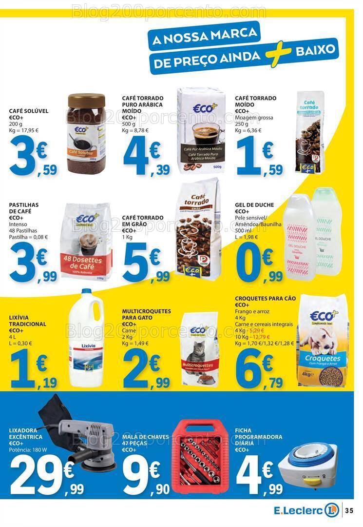 Antevisão Folheto E-LECLERC Promoções de 14 a 20 março