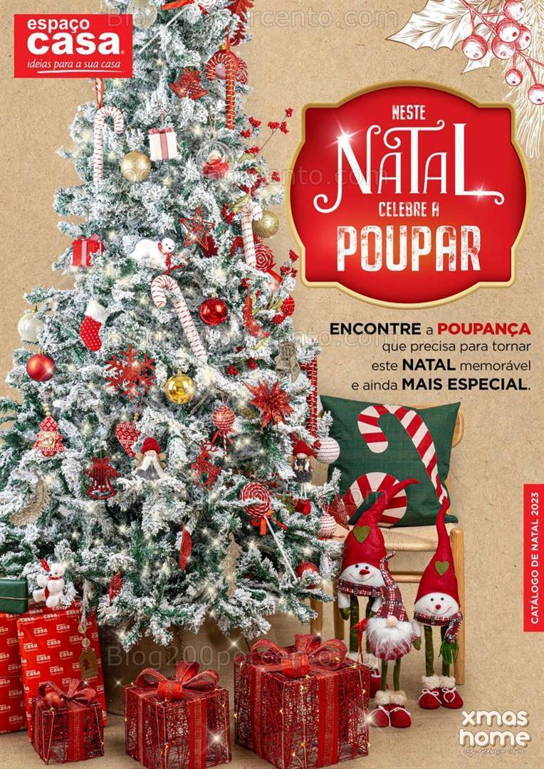 Antevisão Folheto ESPAÇO CASA Natal Promoções até 31 dezembro