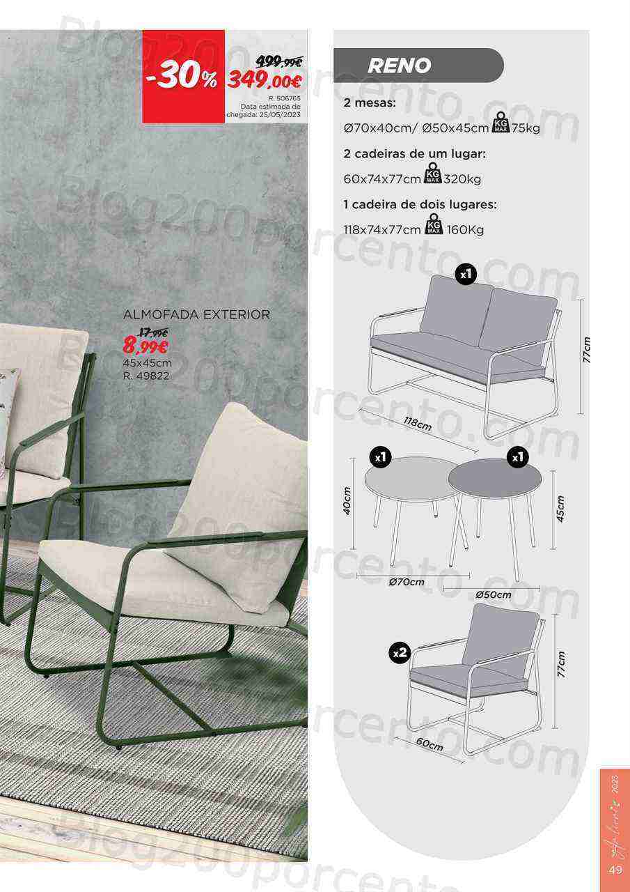 Novo Folheto ESPAÇO CASA Promoções até 31 agosto