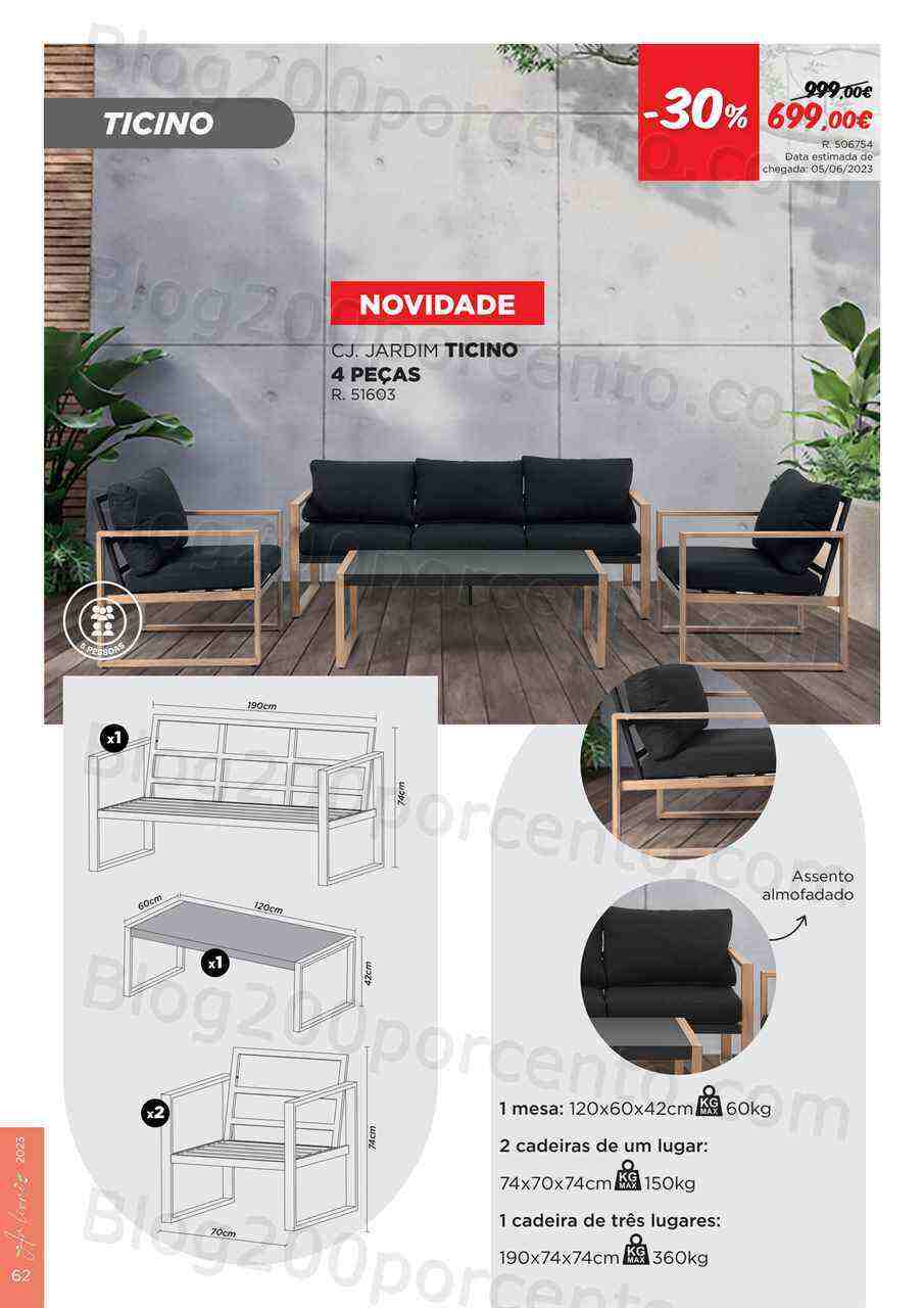 Novo Folheto ESPAÇO CASA Promoções até 31 agosto