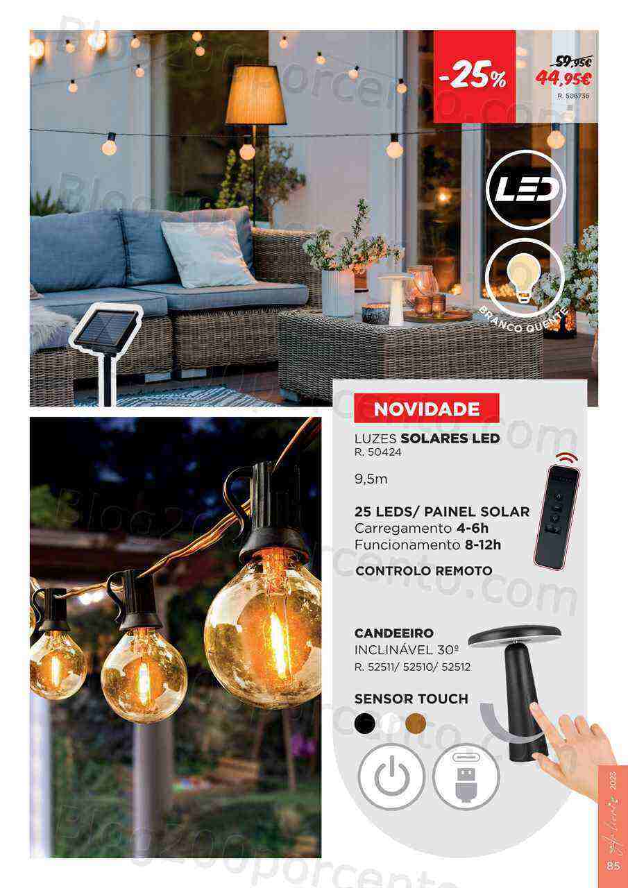 Novo Folheto ESPAÇO CASA Promoções até 31 agosto