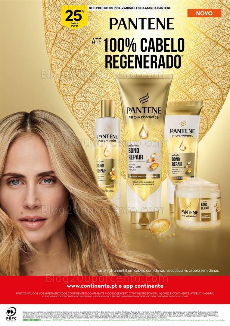 Antevisão Folheto CONTINENTE Especial Cabelo Promoções de 14 a 26 maio