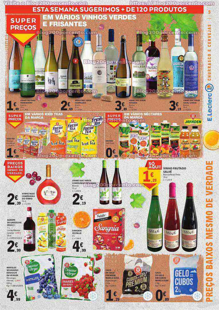 Antevisão Folheto E-LECLERC Especial Churrasco Promoções de 6 a 18 junho