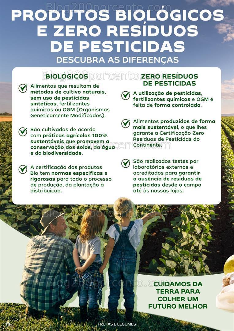 Antevisão Folheto CONTINENTE Especial Frutas e Legumes Promoções de 16 a 28 julho