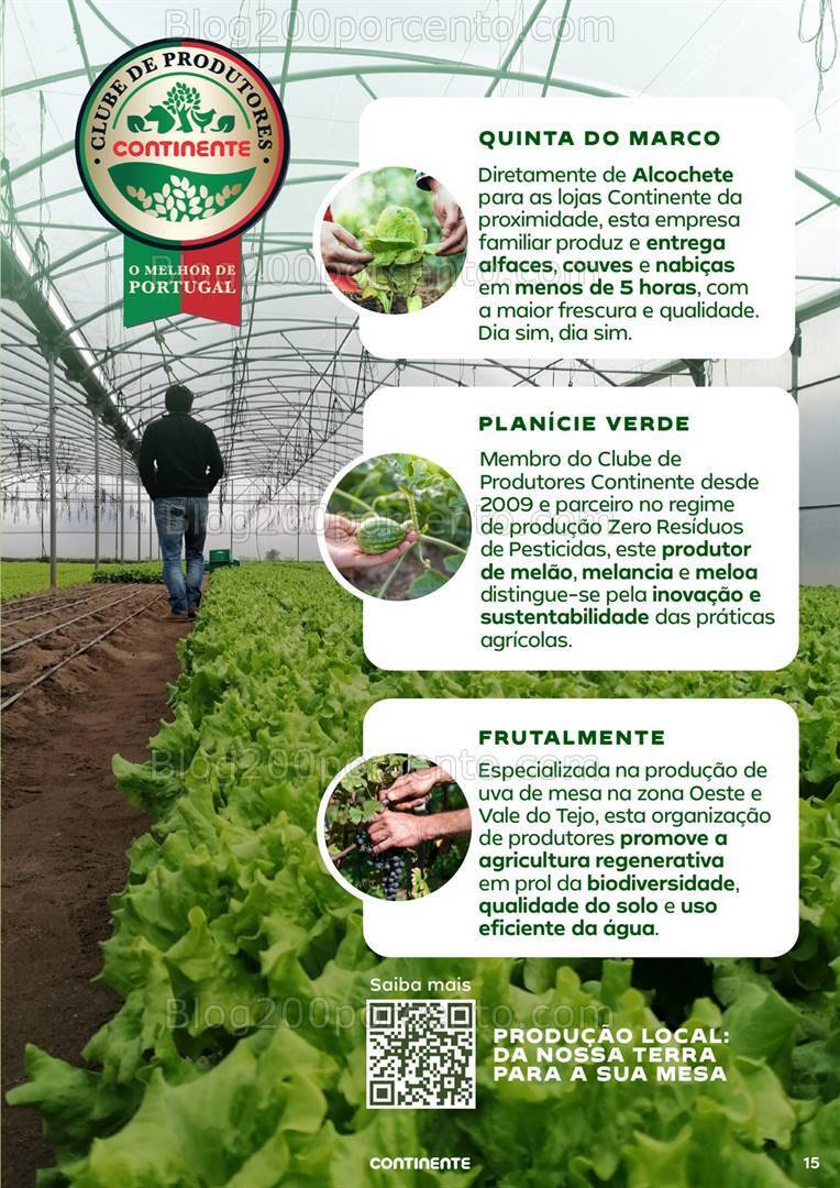 Antevisão Folheto CONTINENTE Especial Frutas e Legumes Promoções de 16 a 28 julho