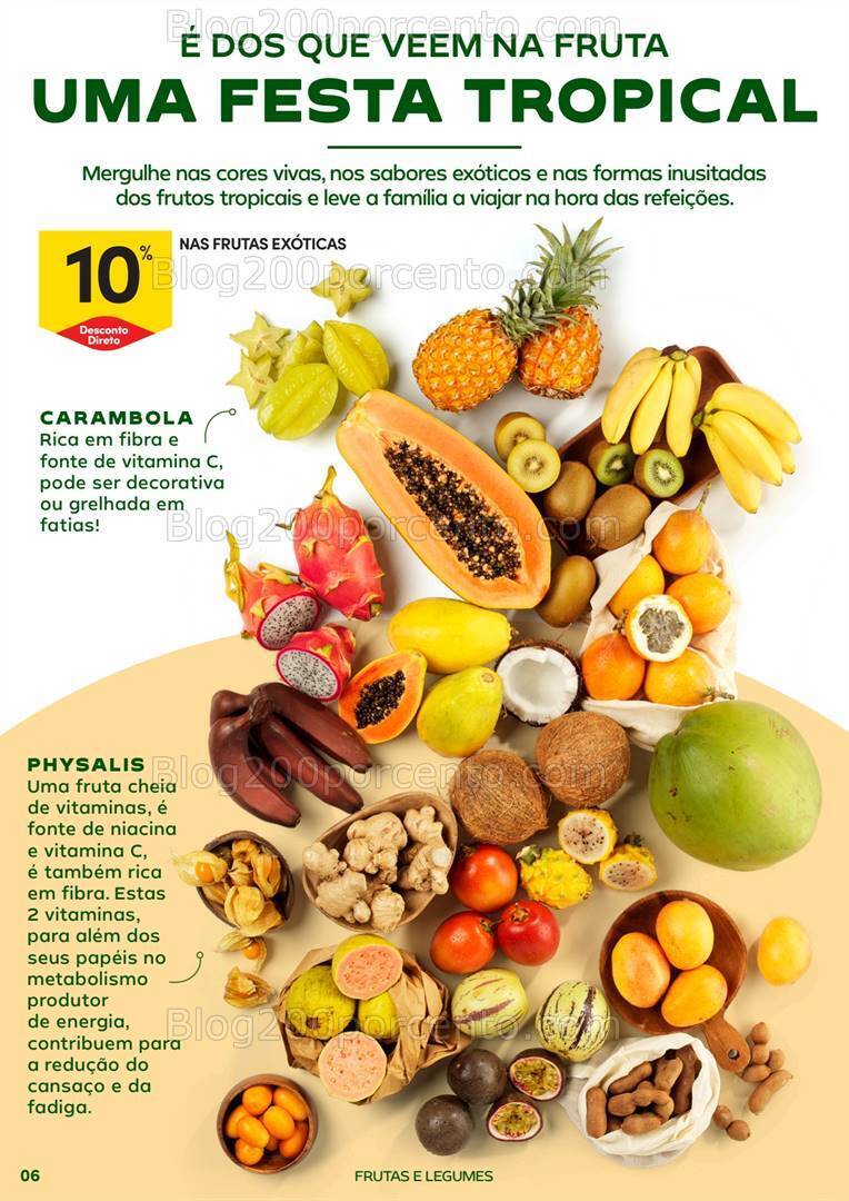 Antevisão Folheto CONTINENTE Especial Frutas e Legumes Promoções de 16 a 28 julho