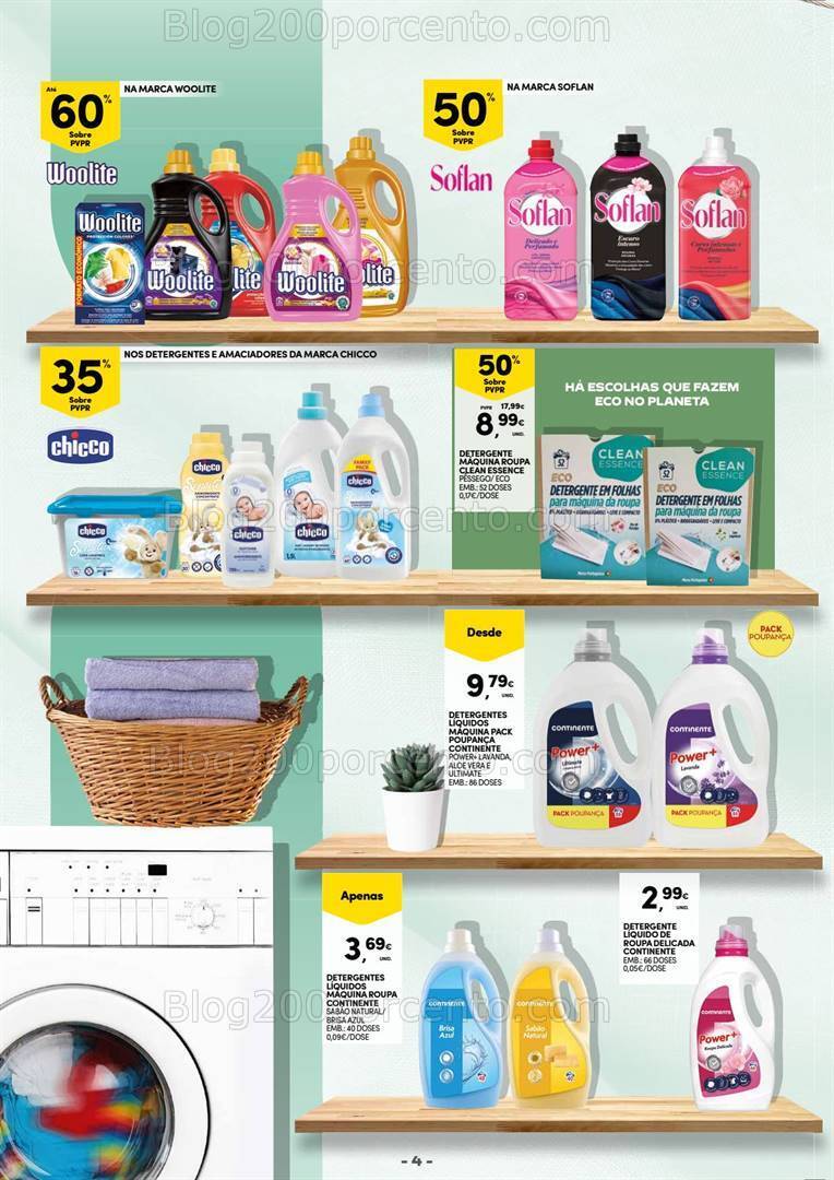 Antevisão Folheto CONTINENTE Especial Limpeza Promoções de 2 a 14 janeiro