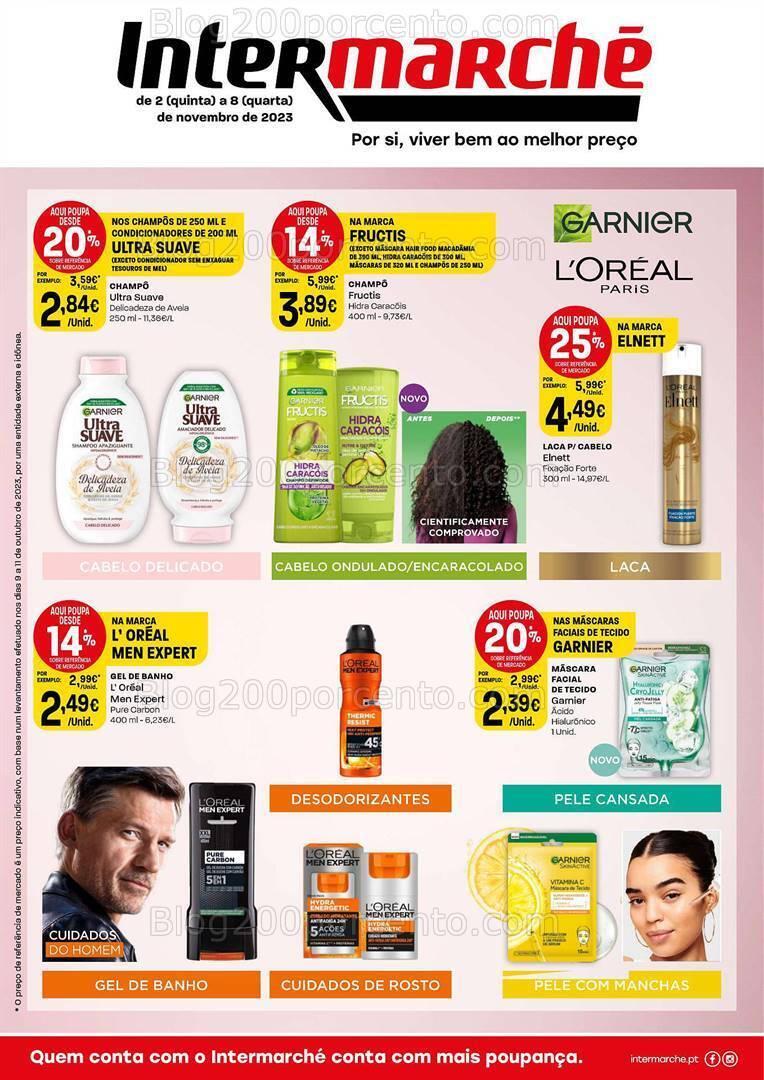 Antevisão Folheto INTERMARCHÉ Extra Promoções de 2 a 8 novembro