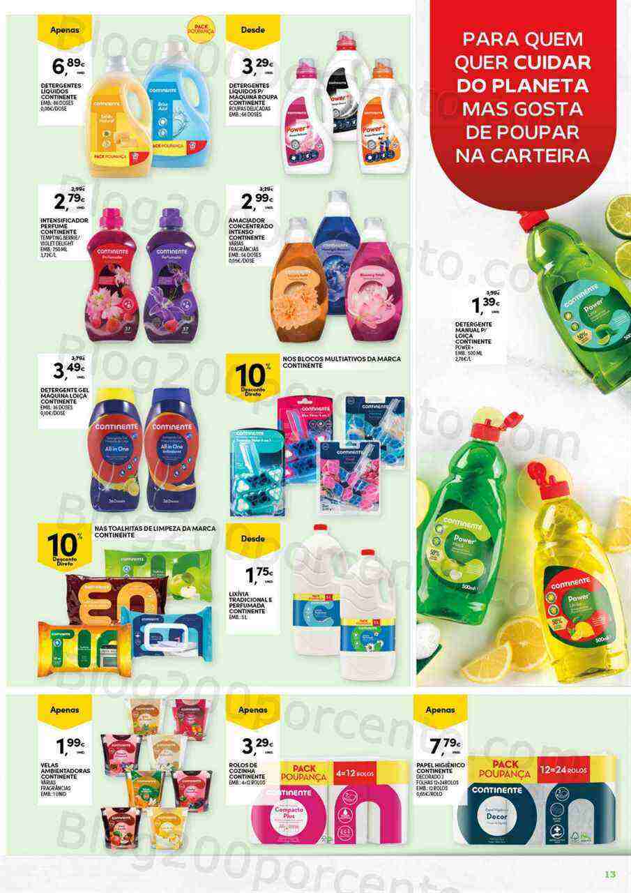 Antevisão Folheto CONTINENTE Feira Marca Própria Promoções de 11 a 23 abril