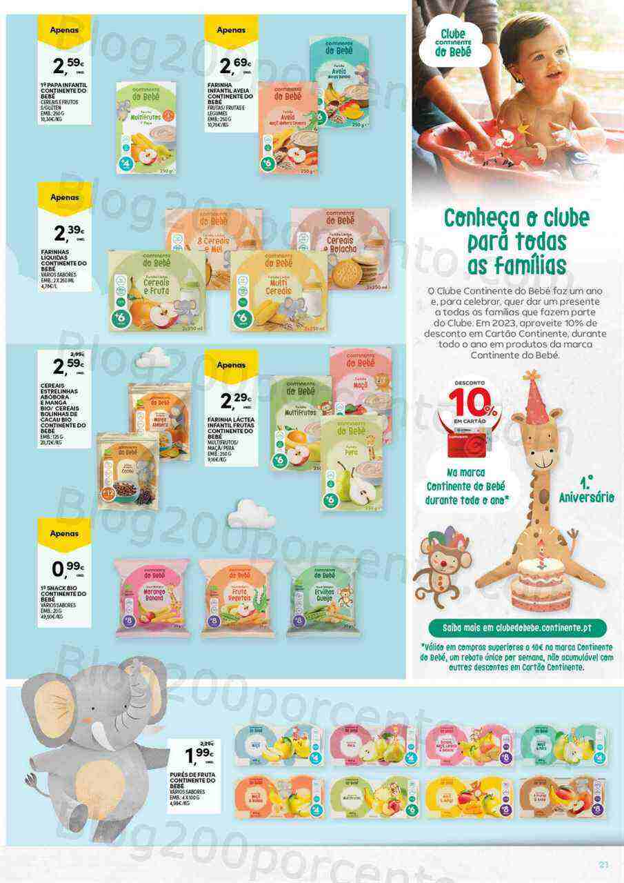 Antevisão Folheto CONTINENTE Feira Marca Própria Promoções de 11 a 23 abril