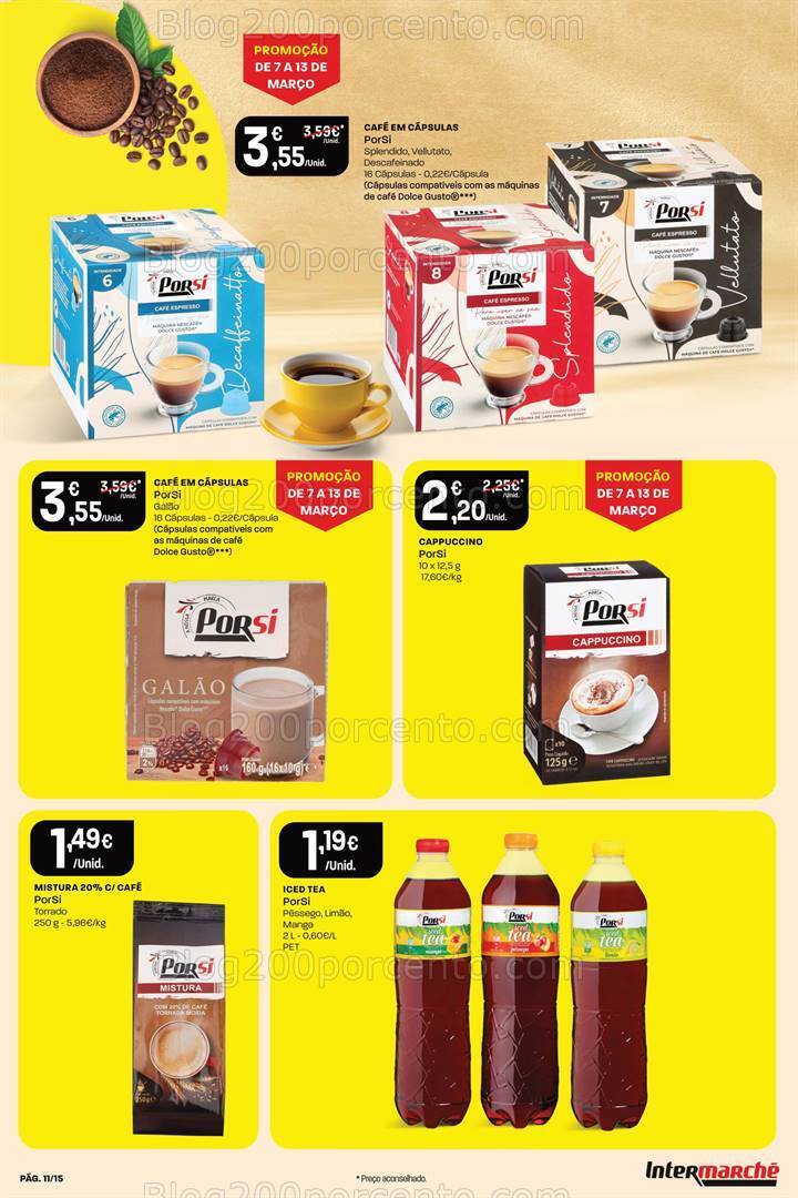 Antevisão Folheto INTERMARCHÉ Porsi Promoções de 7 a 13 março