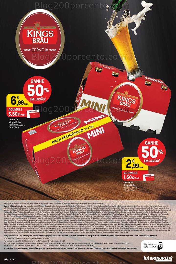 Antevisão Folheto INTERMARCHÉ Porsi Promoções de 7 a 13 março
