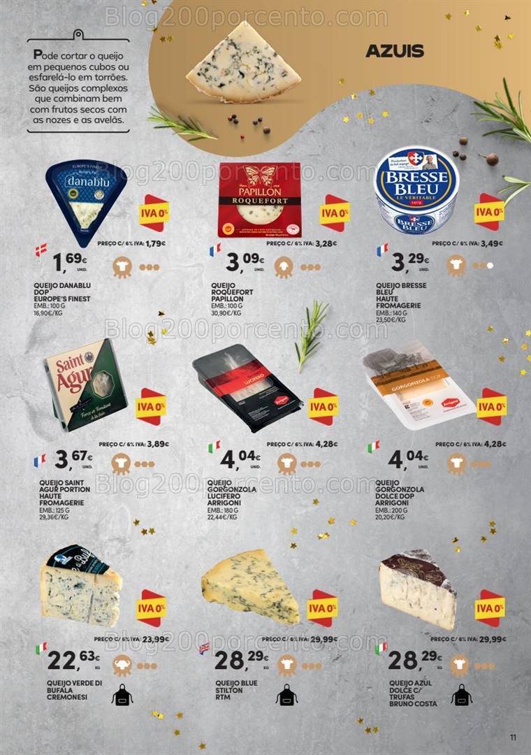 Antevisão Folheto CONTINENTE Especial Queijos e Enchidos -21 novembro a 31 dezembro
