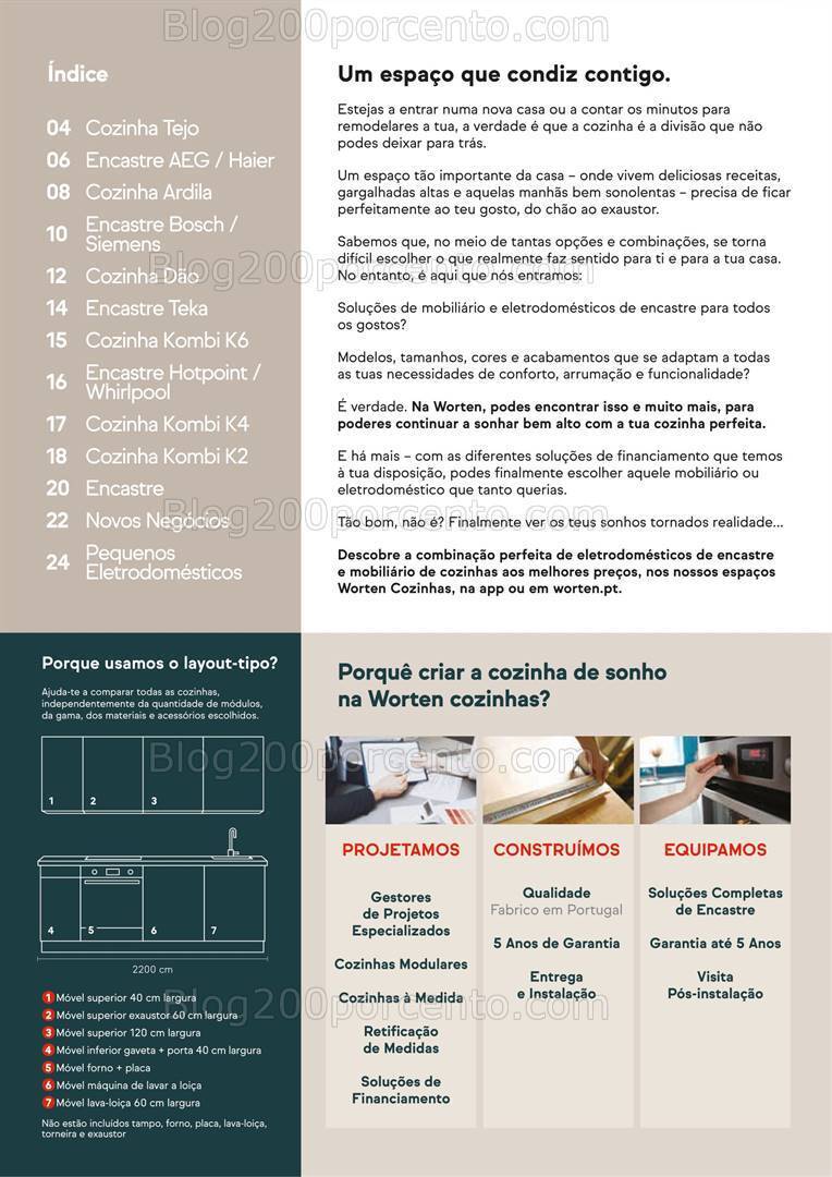 Antevisão Folheto WORTEN Especial Cozinhas Promoções de 23 abril a 13 maio