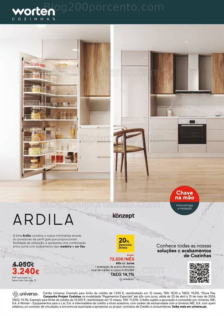 Antevisão Folheto WORTEN Especial Cozinhas Promoções de 23 abril a 13 maio