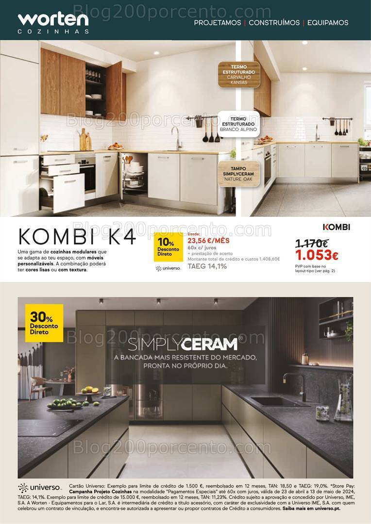 Antevisão Folheto WORTEN Especial Cozinhas Promoções de 23 abril a 13 maio
