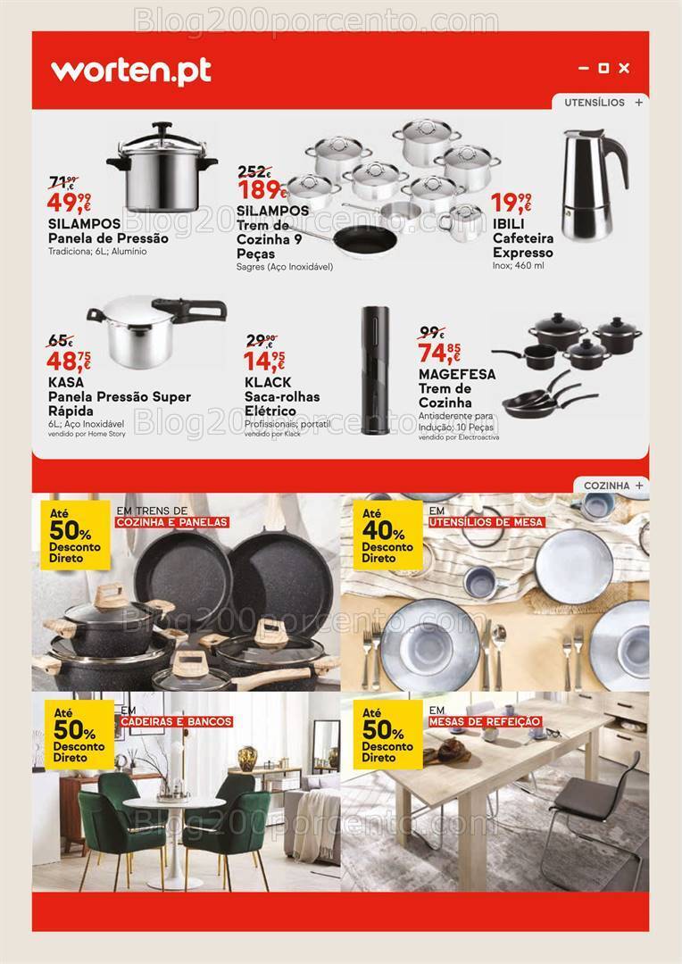 Antevisão Folheto WORTEN Especial Cozinhas Promoções de 23 abril a 13 maio