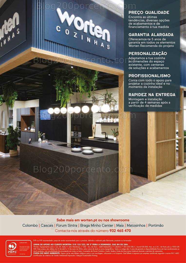 Antevisão Folheto WORTEN Especial Cozinhas Promoções de 23 abril a 13 maio
