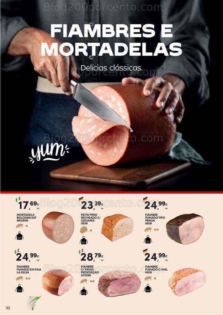 Antevisão Folheto CONTINENTE Especialidades Promoções de 18 julho a 27 agosto