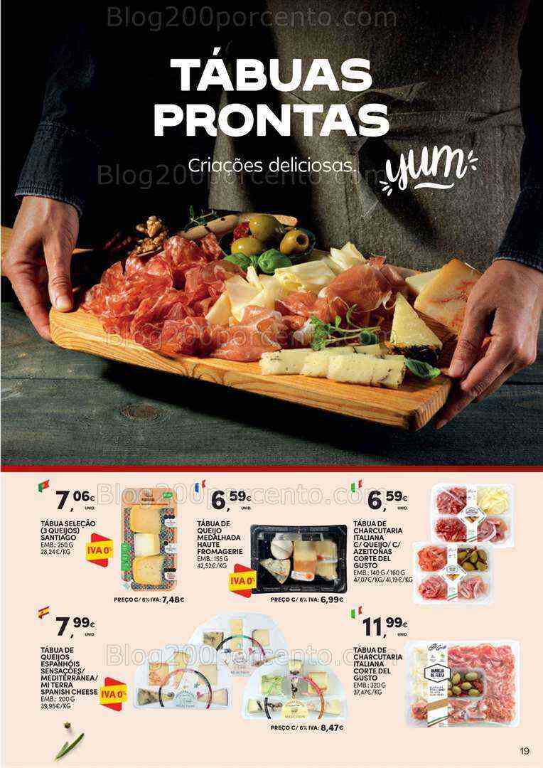 Antevisão Folheto CONTINENTE Especialidades Promoções de 18 julho a 27 agosto