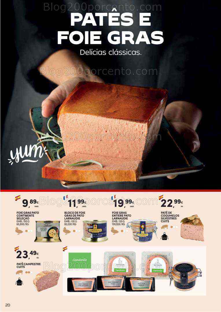 Antevisão Folheto CONTINENTE Especialidades Promoções de 18 julho a 27 agosto