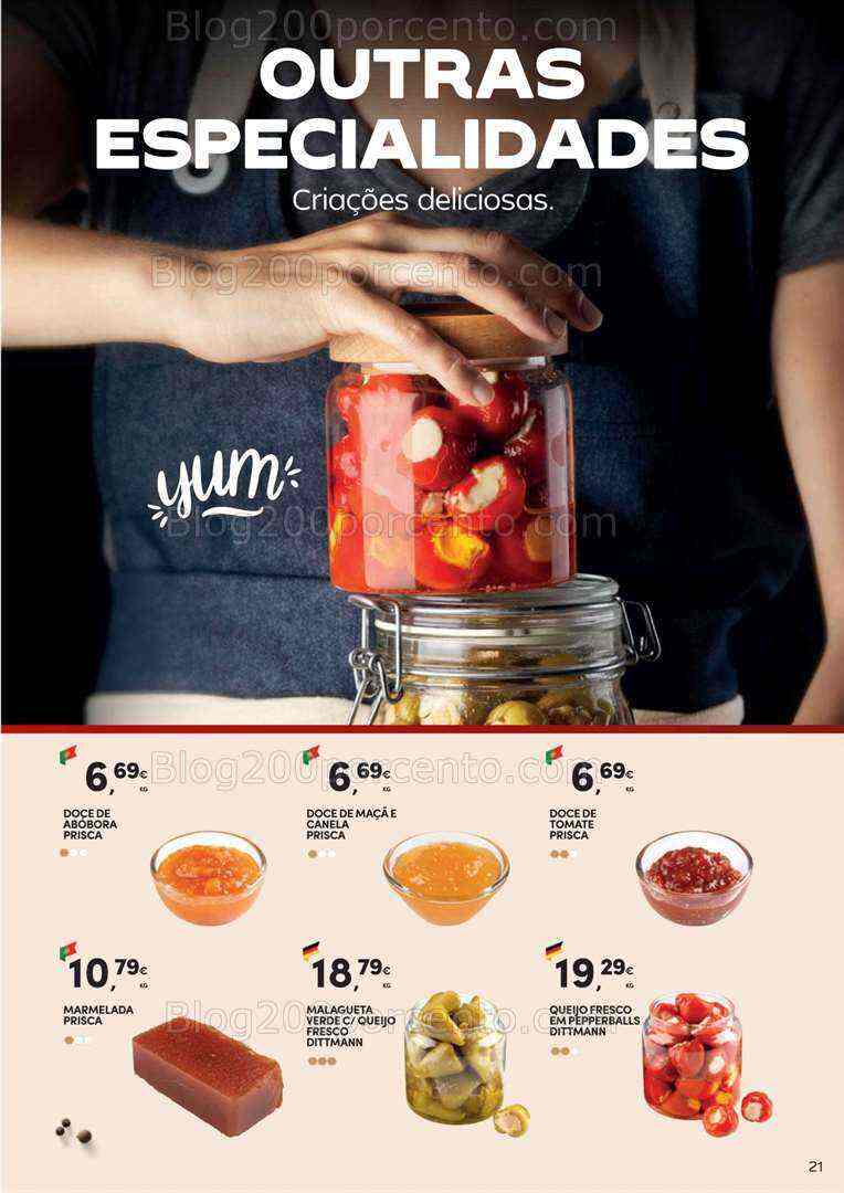 Antevisão Folheto CONTINENTE Especialidades Promoções de 18 julho a 27 agosto