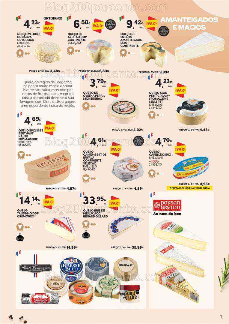 Antevisão Folheto CONTINENTE Especialidades Promoções de 18 julho a 27 agosto