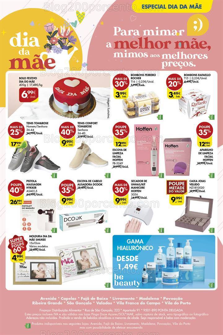 Antevisão Folheto PINGO DOCE Açores Promoções de 2 a 8 maio