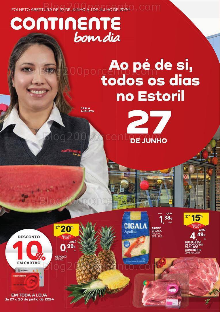 Antevisão Folheto CONTINENTE Aberturas Promoções de 27 junho a 1 julho