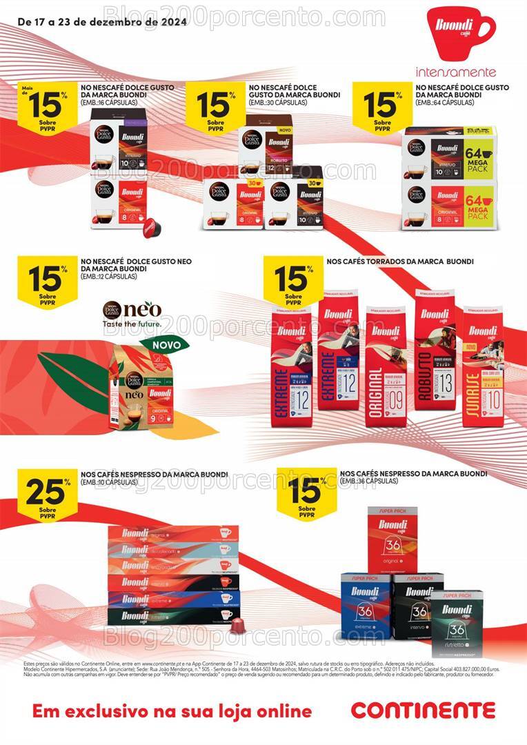 Antevisão Folheto CONTINENTE Extra Promoções de 17 a 23 dezembro