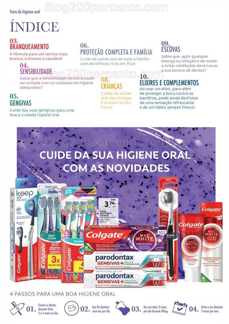 Antevisão Folheto CONTINENTE Feira Higiene Oral Promoções de 26 setembro a 8 outubro