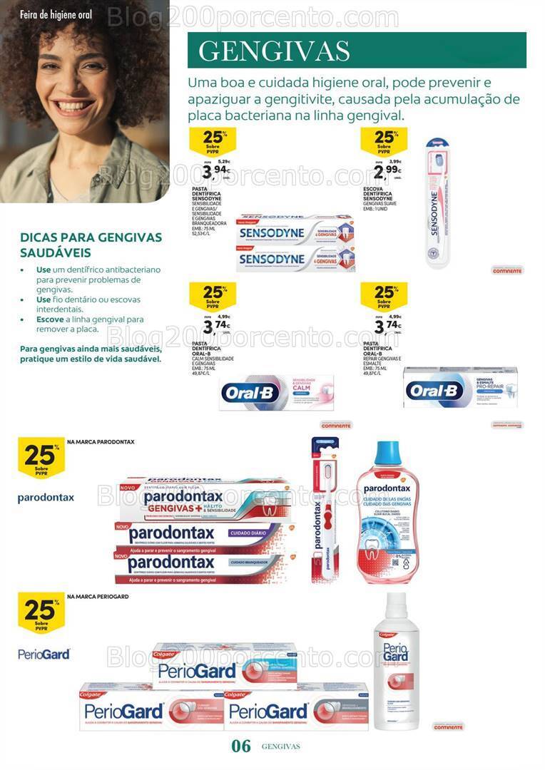 Antevisão Folheto CONTINENTE Feira Higiene Oral Promoções de 26 setembro a 8 outubro