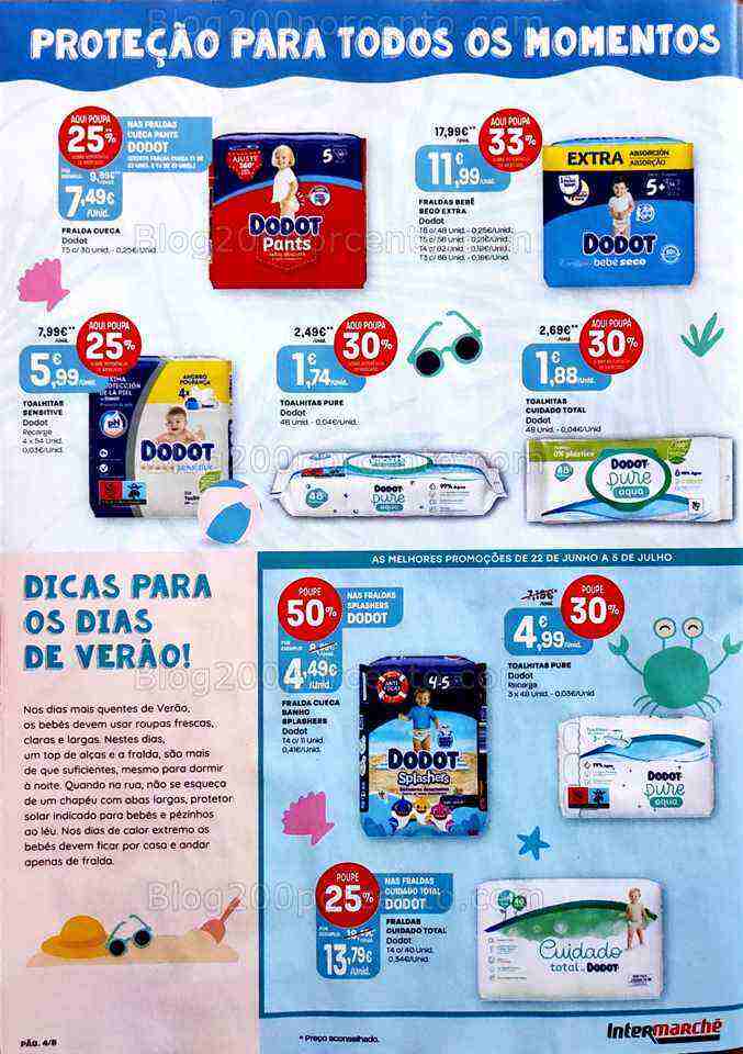 Antevisão Folheto INTERMARCHÉ Feira do Bebé Promoções de 22 junho a 5 julho