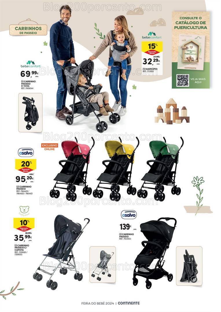 Antevisão Folheto CONTINENTE Feira do Bebé Promoções de 16 a 28 janeiro