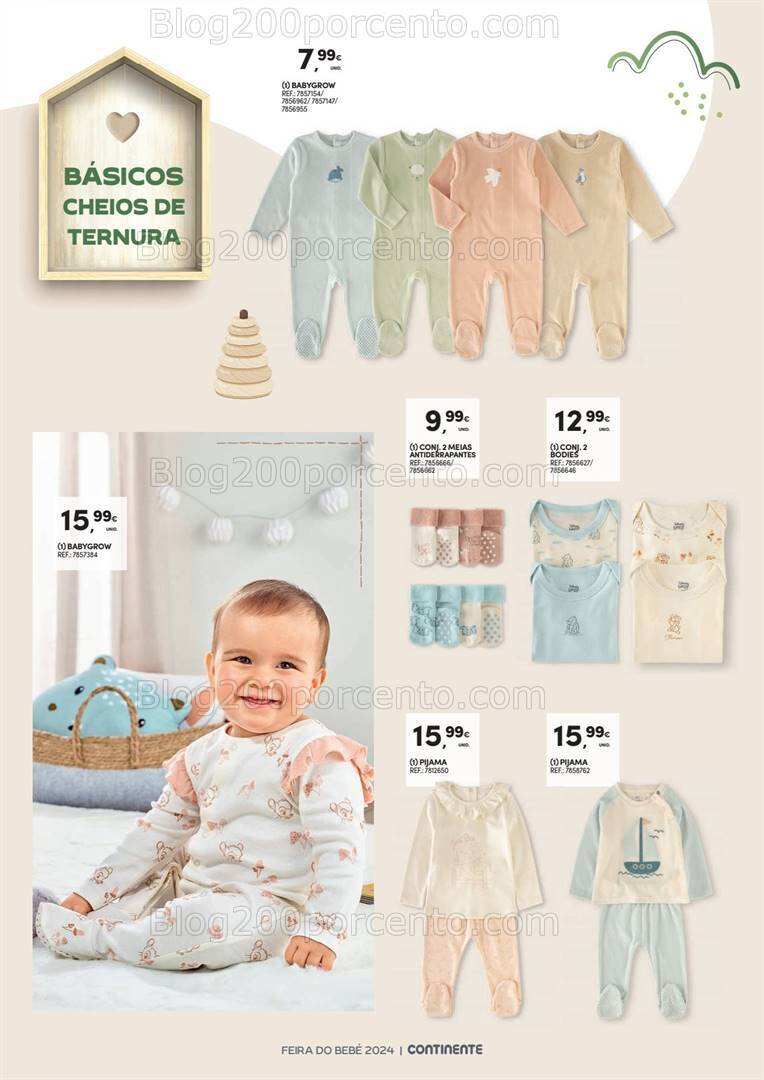 Antevisão Folheto CONTINENTE Feira do Bebé Promoções de 16 a 28 janeiro