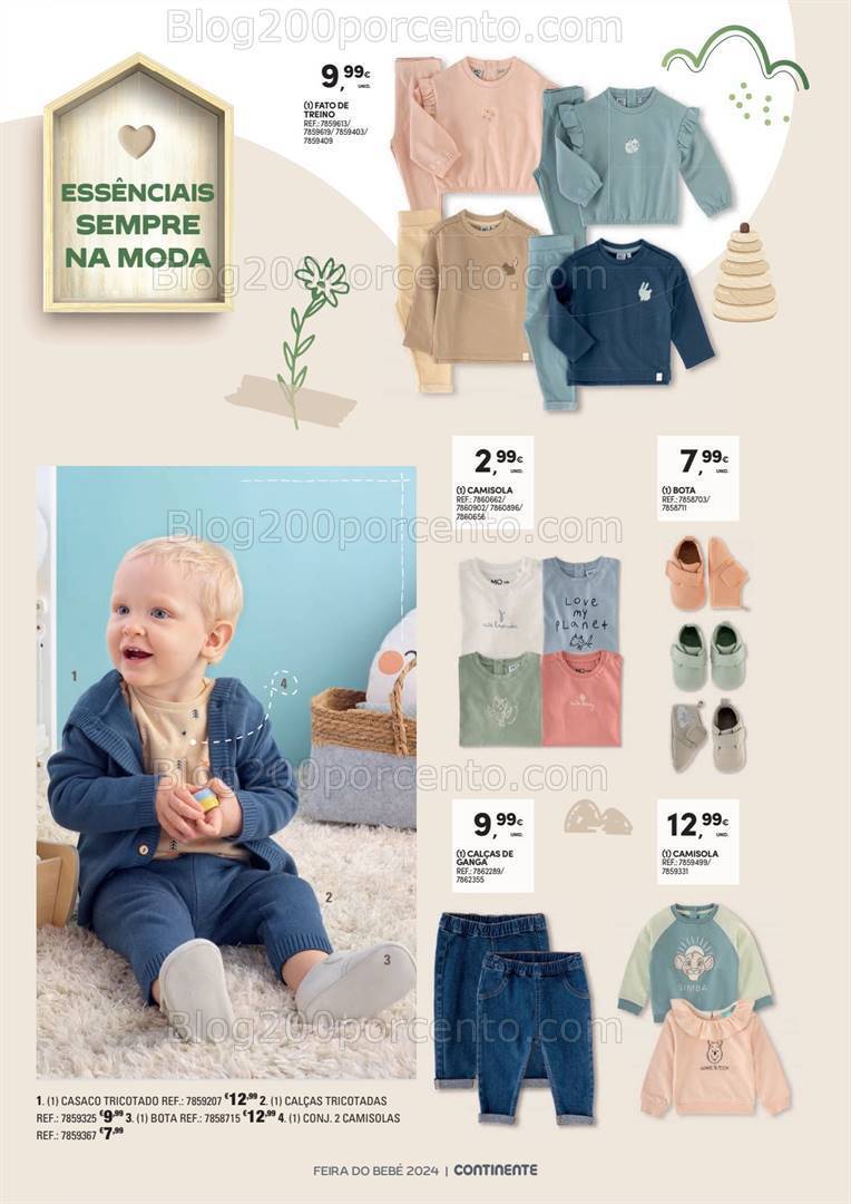 Antevisão Folheto CONTINENTE Feira do Bebé Promoções de 16 a 28 janeiro
