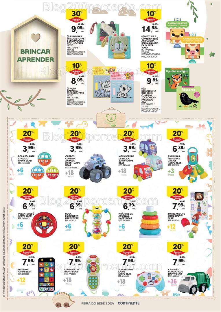 Antevisão Folheto CONTINENTE Feira do Bebé Promoções de 16 a 28 janeiro