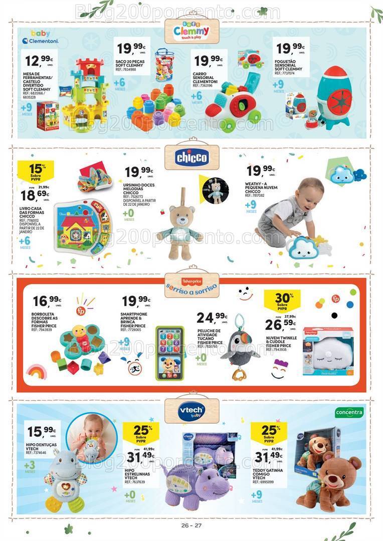 Antevisão Folheto CONTINENTE Feira do Bebé Promoções de 16 a 28 janeiro