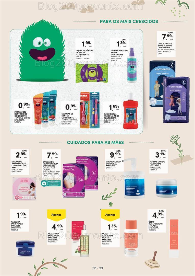 Antevisão Folheto CONTINENTE Feira do Bebé Promoções de 16 a 28 janeiro